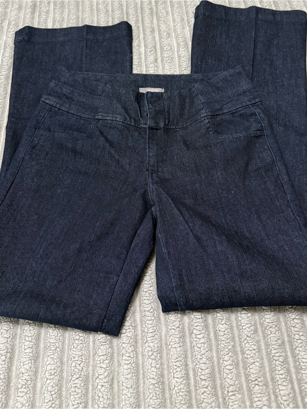 Dark Blue Women's Denim Trouser Jeans